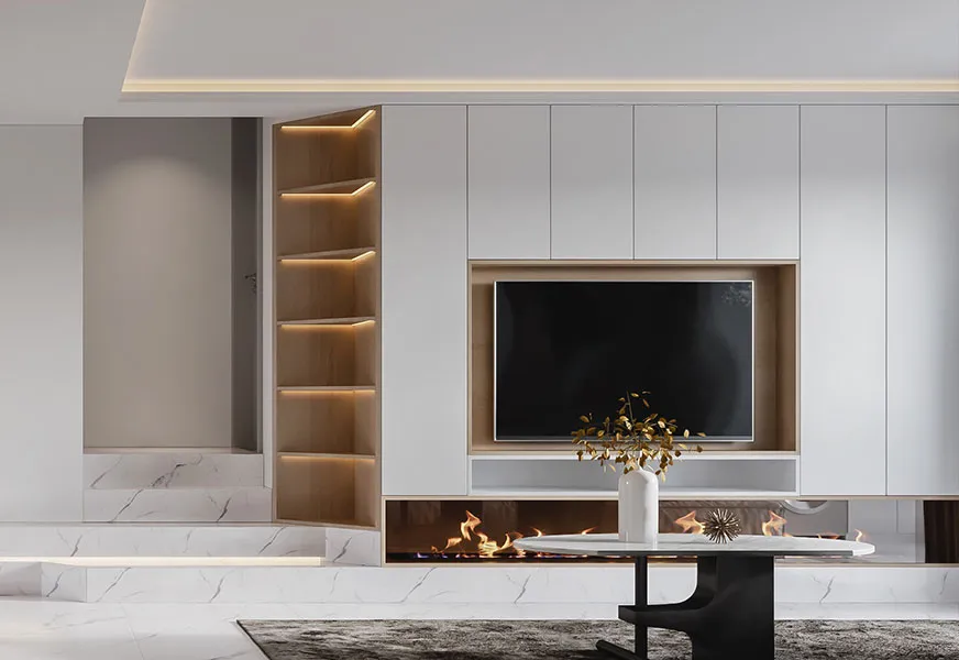 Matt White Media Wall