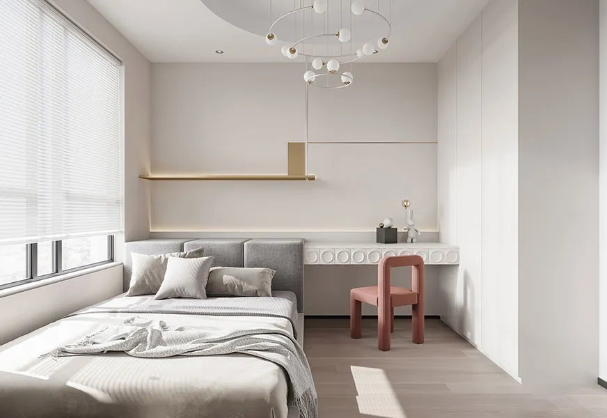 Ivory Panelled Bedroom