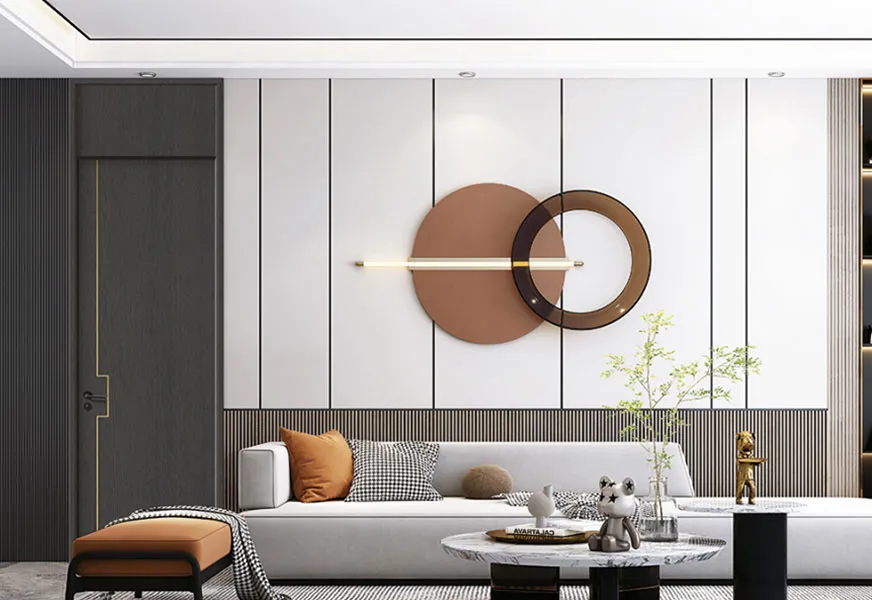 Smoked Oak Concealed Door
