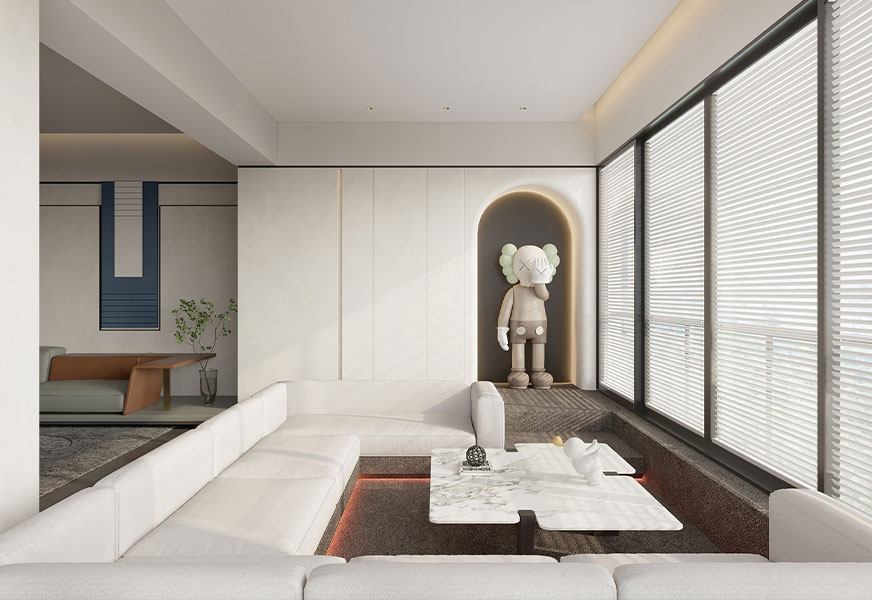 Ivory Panelled Living