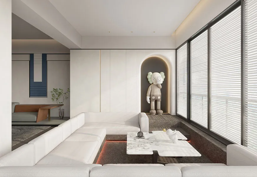 Ivory Panelled Living