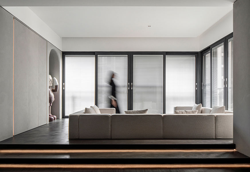 Grey Microcement Wall